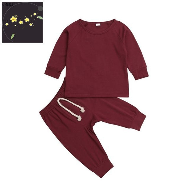 Rompers Clothes Cotton Tracksuits Set Baby Children Clothing