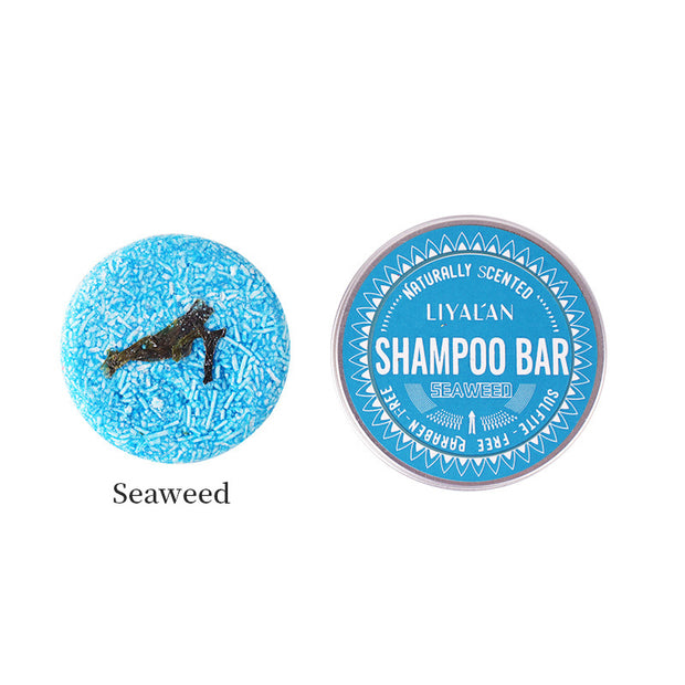 Round Green Tea Soap Shampoo